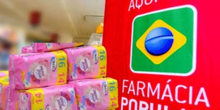 Absorventes GRATUITOS estão disponíveis na Farmácia Popular; veja como solicitar e retirar o seu