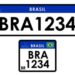 Placas dos carros devem mostrar novamente o Estado; Saiba quando começa a mudança