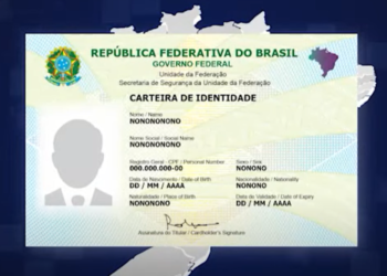 Nova Carteira de Identidade Imagem Governo Federal