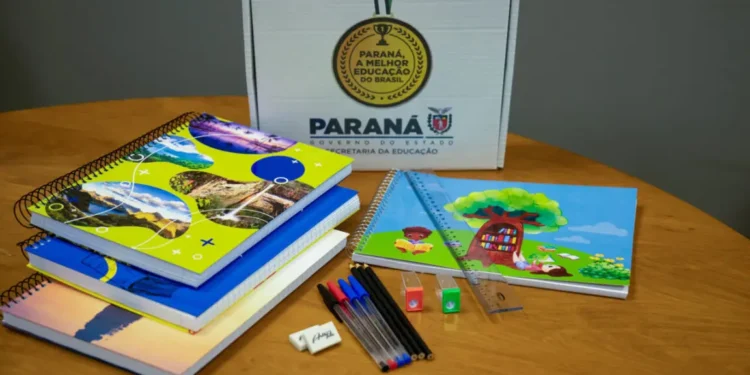 Governo do estado distribuirá kits escolares para alunos da rede pública
