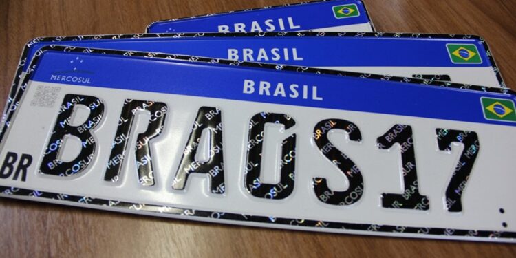 Prazos pra troca da placa mercosul