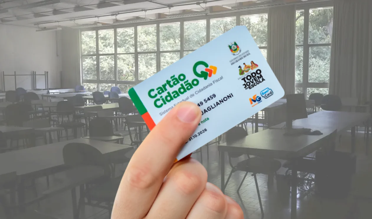 Cartão Cidadão do programa Todo Jovem na Escola