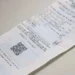 Nota fiscal premiada com QR code e detalhes de compra"