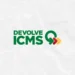 Sugestão: "Logotipo do programa Devolve ICMS, destacando a devolução de impostos para famílias de baixa renda no Brasil