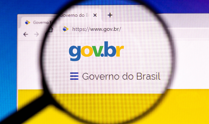 Página oficial do Governo do Brasil exibida em um navegador, representando novas medidas econômicas para redução dos preços de alimentos.