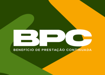 BPC – Benefício de Prestação Continuada em fundo colorido