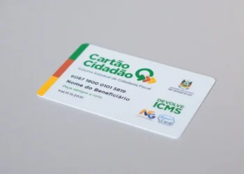 Cartão Cidadão Devolve ICMS, utilizado para o programa de devolução de ICMS para famílias de baixa renda.