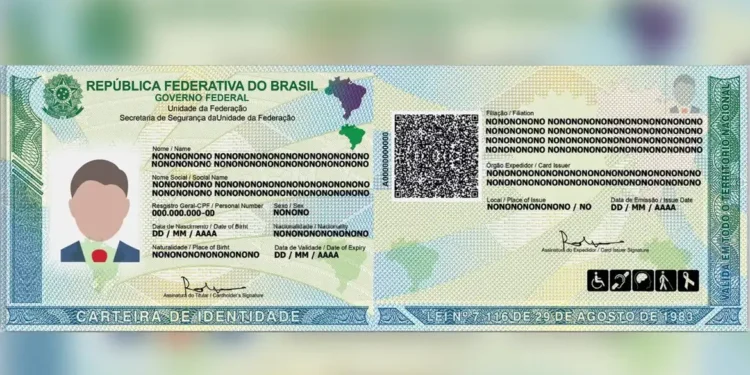 Nova Carteira de Identidade Nacional (CIN) com design atualizado e dados unificados