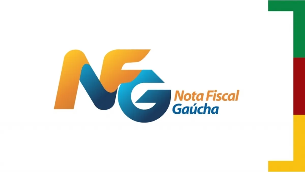  Logotipo do programa Nota Fiscal Gaúcha com fundo branco