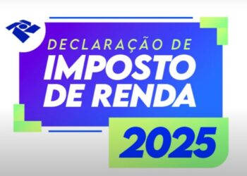 Imagem destacando a declaração de Imposto de Renda 2025, com foco no prazo para optar pelo débito automático.