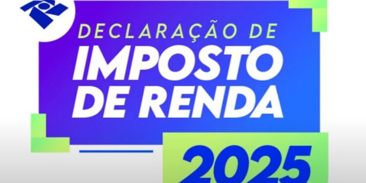 Imagem destacando a declaração de Imposto de Renda 2025, com foco no prazo para optar pelo débito automático.