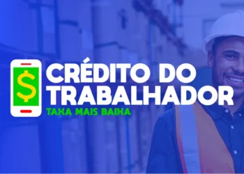 Imagem promocional de Crédito do Trabalhador com baixa taxa de juros