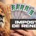 "Imagem ilustrativa sobre Imposto de Renda com dinheiro em reais e leão, simbolizando a Receita Federal."