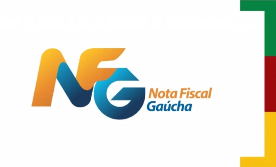 Logotipo do Nota Fiscal Gaúcha em destaque, representando o sorteio de R$ 50 mil do CPF Premiado em maio.