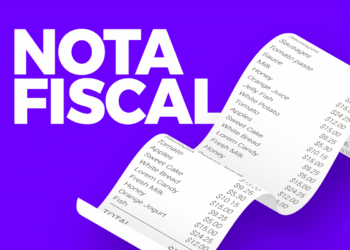 Imagem de uma nota fiscal com o texto 'Nota Fiscal' em destaque, representando o conceito de CPF premiado.