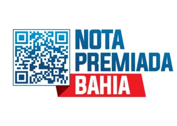 Logo Nota Premiada Bahia com QR Code