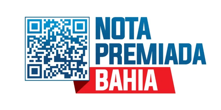 Logo Nota Premiada Bahia com QR Code