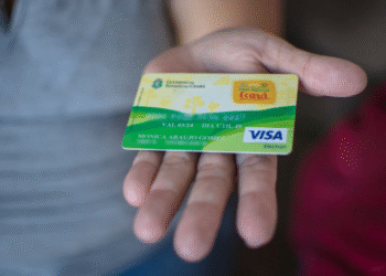 Cartão Mais Infância com o valor de R$ 100 de julho disponível.