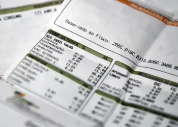 Conta de luz zerada, mostrando detalhes do programa Luz do Povo.