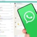 Imagem ilustrativa de um golpe no WhatsApp, com foco no ícone do WhatsApp em primeiro plano e a interface do aplicativo ao fundo.