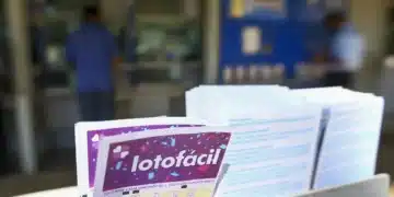 Cartão de aposta da Lotofácil da Independência 2025, disponível para apostas com prêmio de R$ 220 milhões.