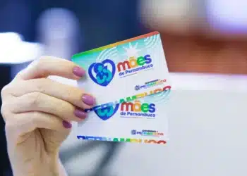 Cartão do programa Mães de Pernambuco, mostrando a imagem com os detalhes do benefício.