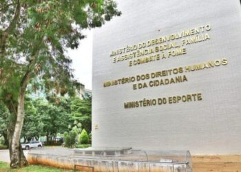 Fachada do Ministério do Desenvolvimento e Assistência Social, Família e Combate à Fome em Brasília