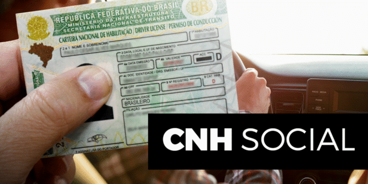 CNH Social - Benefício de CNH Gratuita para 10 mil pessoas