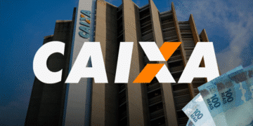 CAIXA anuncia alteração inédita na data do Saque-Aniversário FGTS para trabalhadores de setembro com prédio e notas de 100 reais.