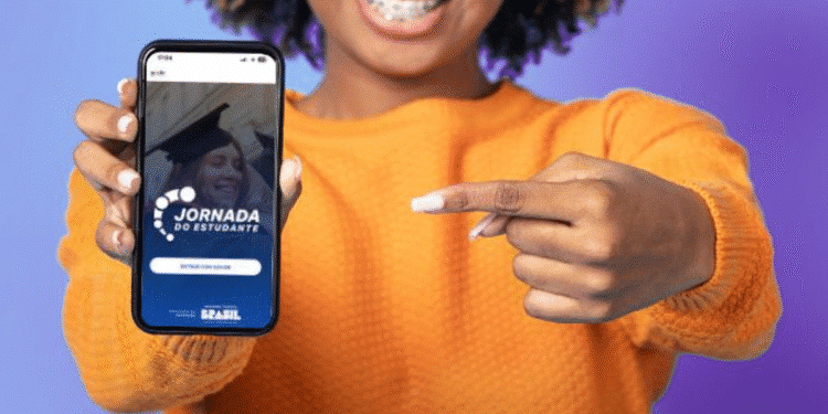 App Jornada do Estudante com informações exclusivas do Pé de Meia