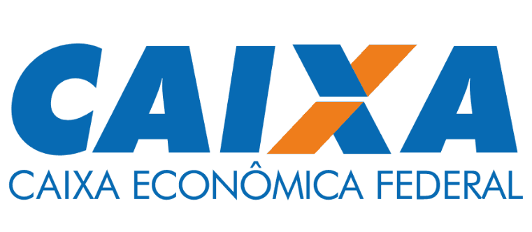 Logotipo da CAIXA Econômica Federal em fundo branco.