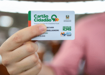 Cartão Cidadão do programa Devolve ICMS de outubro de 2025.