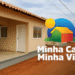Casas populares do programa Minha Casa, Minha Vida.