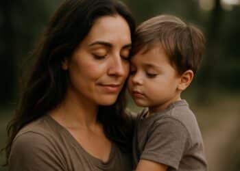 Mãe segura criança no colo em imagem que representa o calendário de pagamento do Mães de Pernambuco em março de 2026.