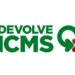 Logotipo do programa Devolve ICMS com setas nas cores verde, vermelho e amarelo.